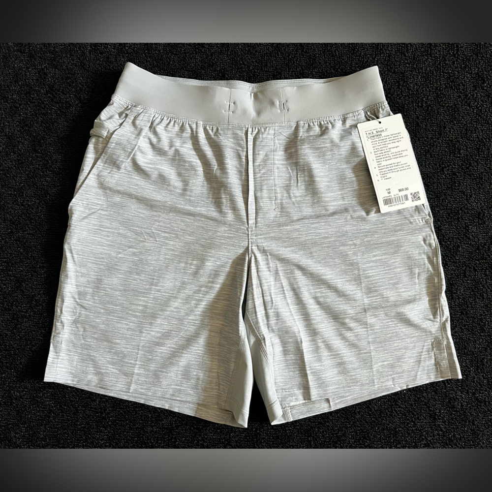 NWT Lululemon Men’s T.H.E. Short 7" Linerless Size Medium